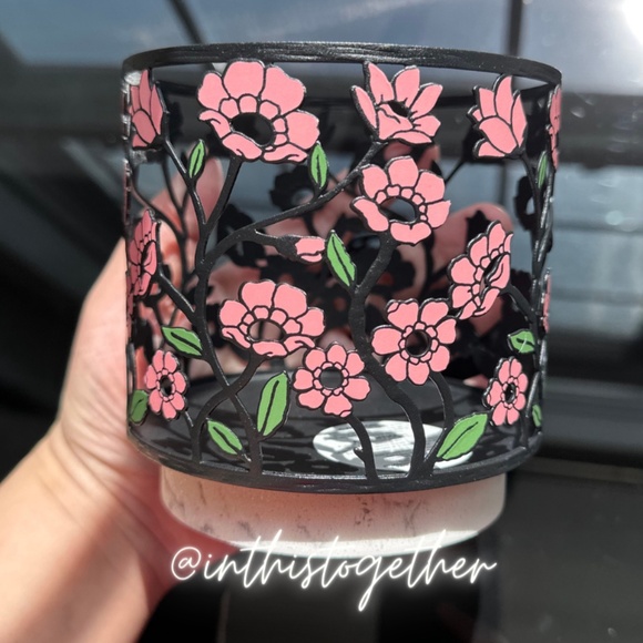 Bath & Body Works Other - ✨PICK 2/$50✨ 💐 Bath & Body Works Flowerbed 3-Wick Candle Holder
